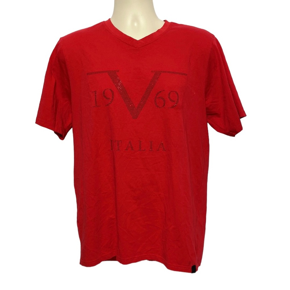 Red Crew Neck T-Shirt XL